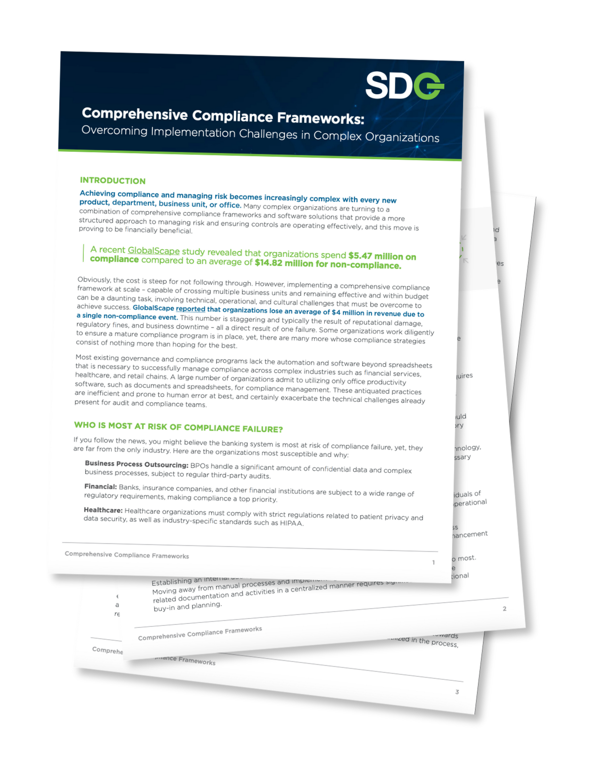 Comprehensive Compliance Frameworks White Paper