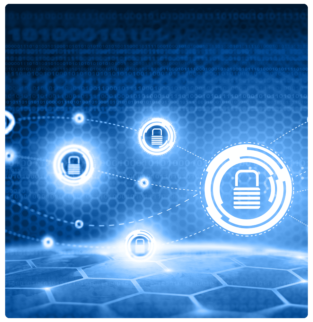 Connected security locks