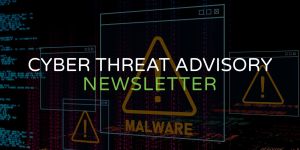 April Cyber Threat Advisory Cover
