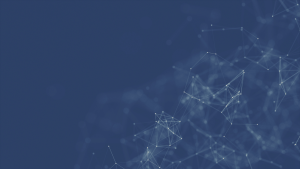 Cyber background blue and white