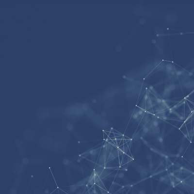 Cyber background blue and white