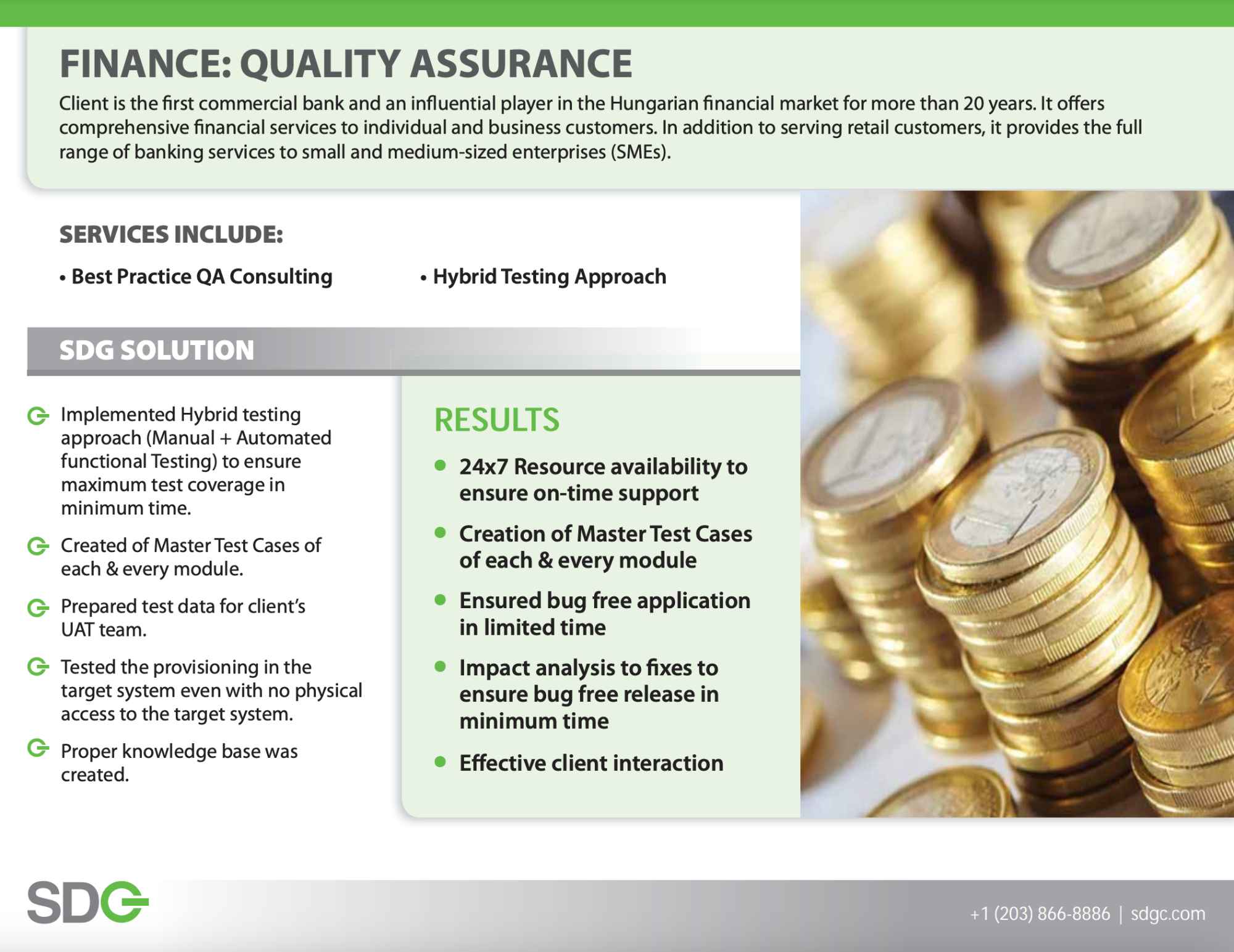 Finance Quality Assurance Case Study Image