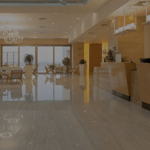 Hotel lobby