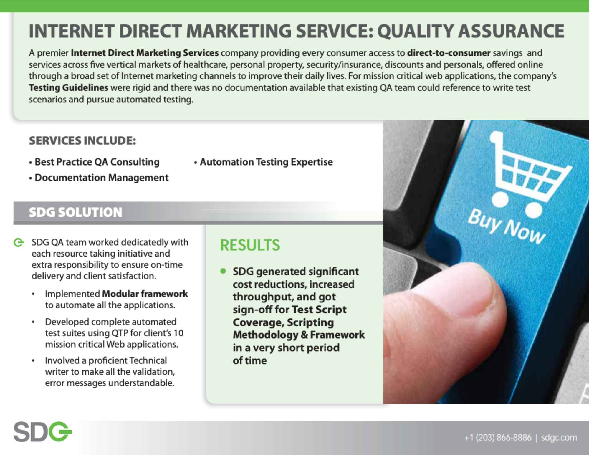 Internet Direct Marketing Case Study Image