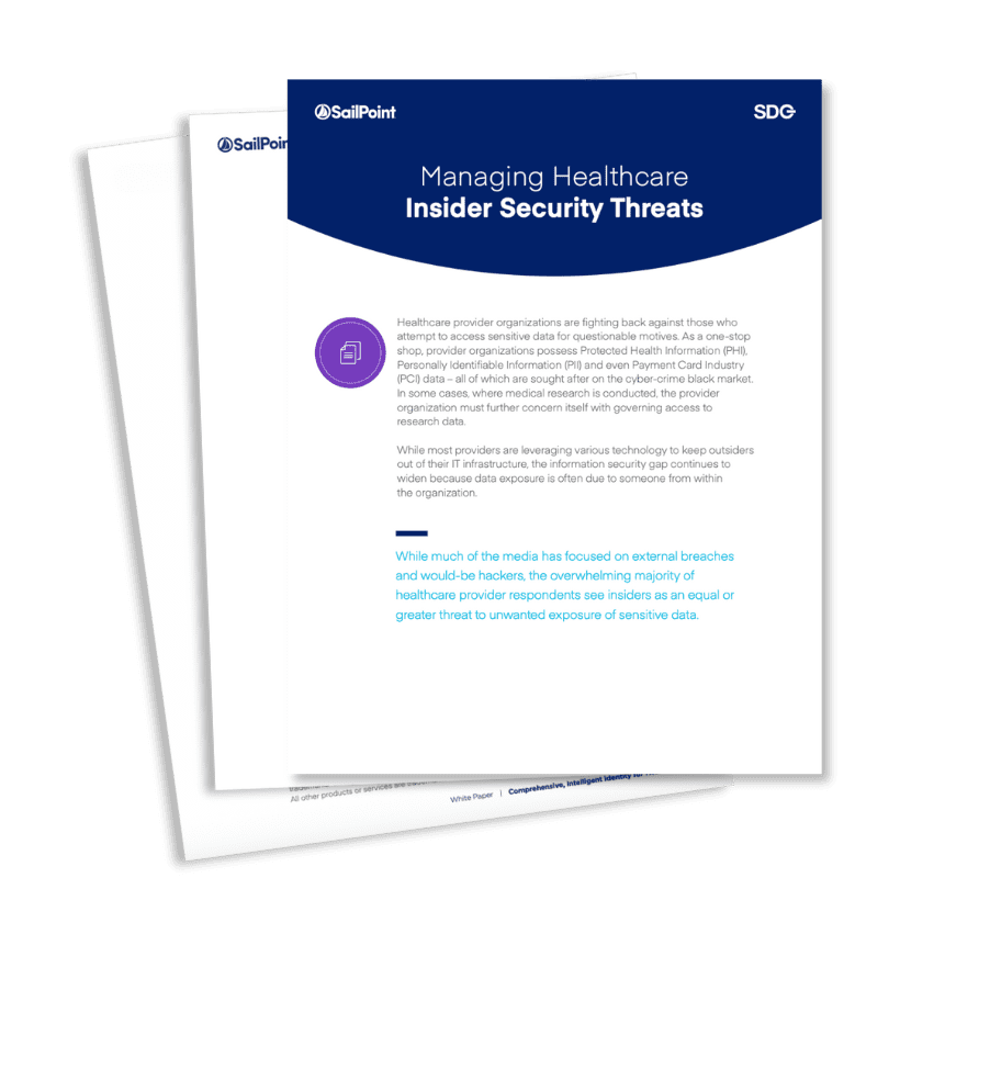 Managing Insider Security Threats in Healthcare Managing Insider Security Threats in Healthcare