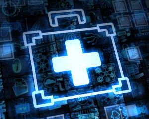 Medical technology health symbol