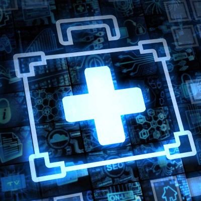 Medical technology health symbol