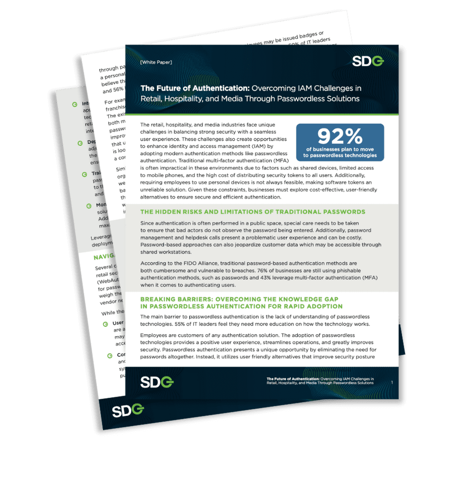 Passwordless in Retail White Paper