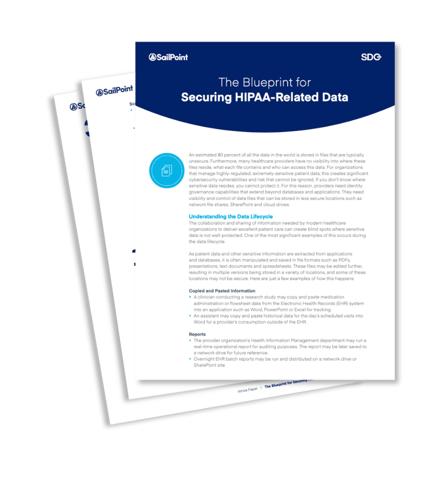 The Blueprint for Securing HIPAA-Related Data