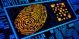 fingerprint security concept