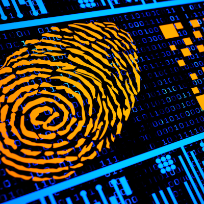 fingerprint security concept